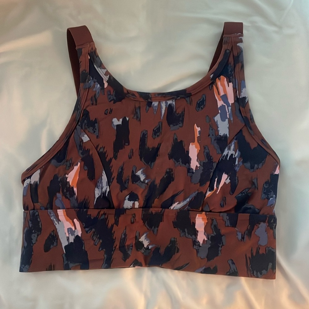 Aerie cheetah sports bra size small